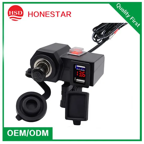 12V DC 5V 4.2A 防水デュアル車用 USB 充電器ソケット