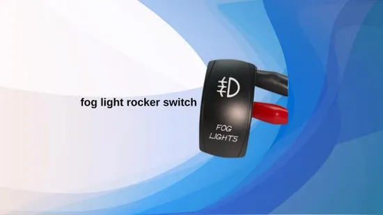 7ピンモメンタリレーザーロッカースイッチウインチイン/アウト、20アンペア/12V、ライトブルー